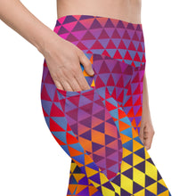 Load image into Gallery viewer, Triangles 2.1 Leggings (with pockets)