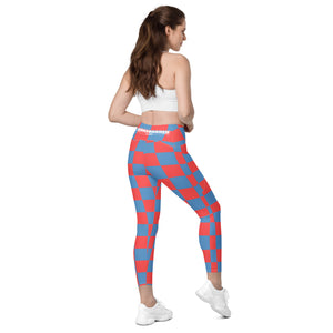 Summer Squares Leggings