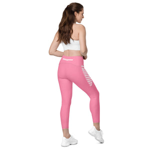 Pink Leggings w/ pockets