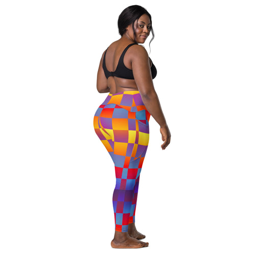 Summer Squares 2.0 Leggings w/ pockets