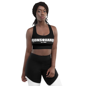 IronSquared Black sports bra