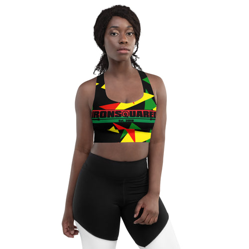 Juneteenth Longline sports bra