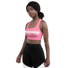 Load image into Gallery viewer, Pink Longline sports bra