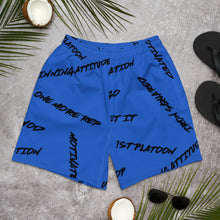 Load image into Gallery viewer, Motivation Blue WOD shorts