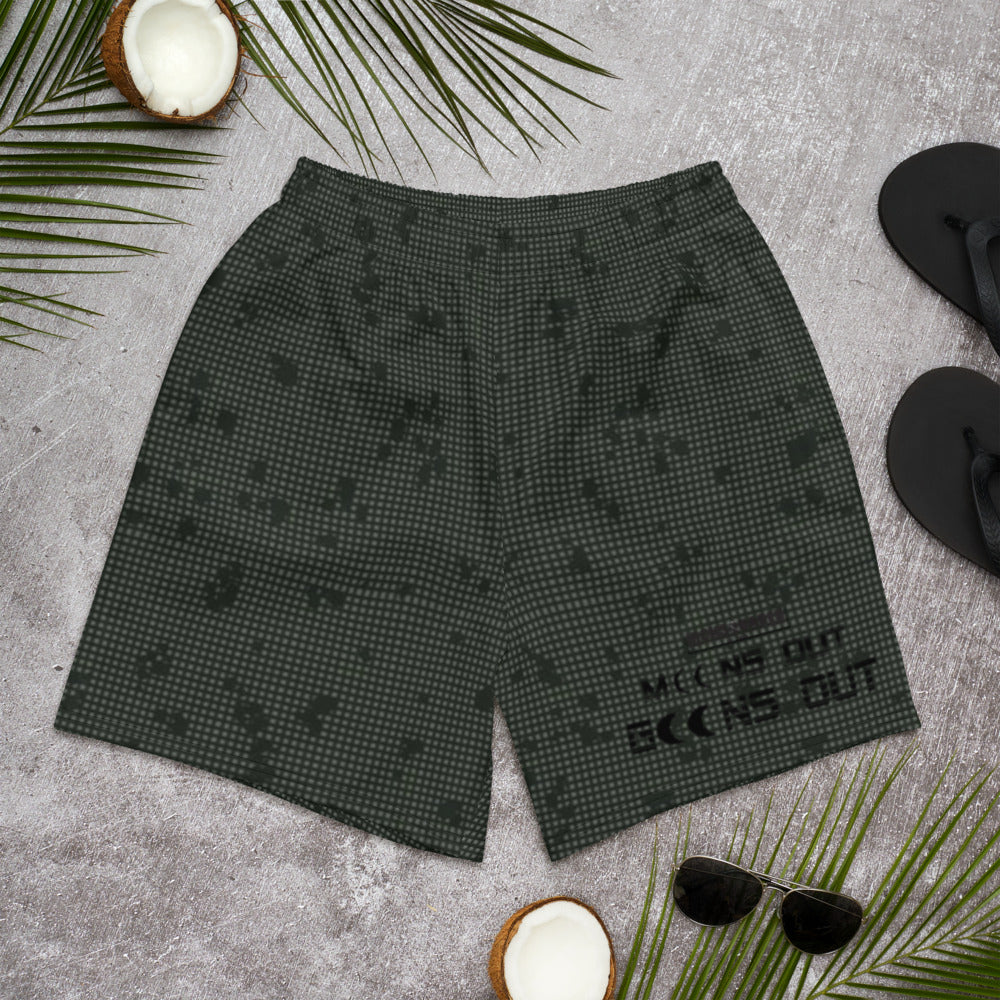 Moons Out Goons Out WOD Shorts — IronSquared shorts, front view