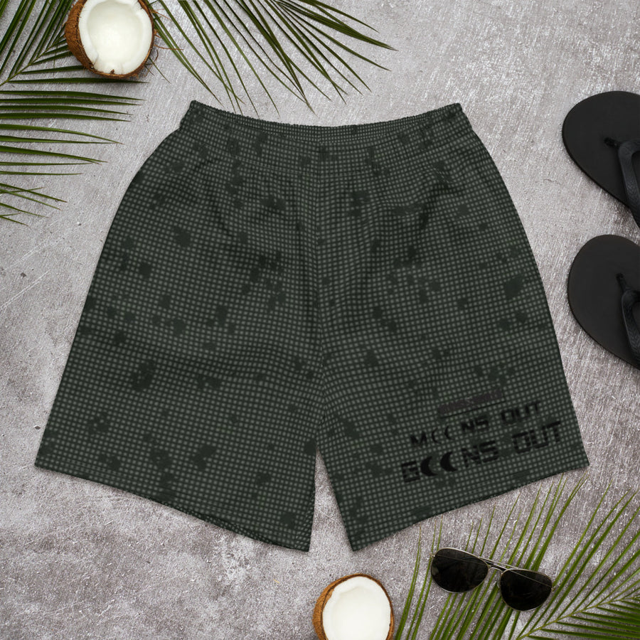 Moons Out Goons Out WOD Shorts — IronSquared shorts, front view