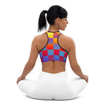Load image into Gallery viewer, Summer Squares 2.0 Sports Bra
