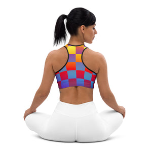 Summer Squares 2.0 Sports Bra