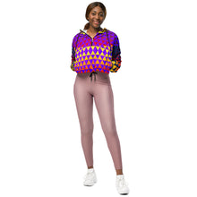 Load image into Gallery viewer, Women’s Triangles 2.1 cropped windbreaker
