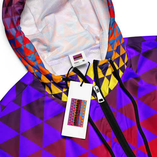 Women’s Triangles 2.1 cropped windbreaker