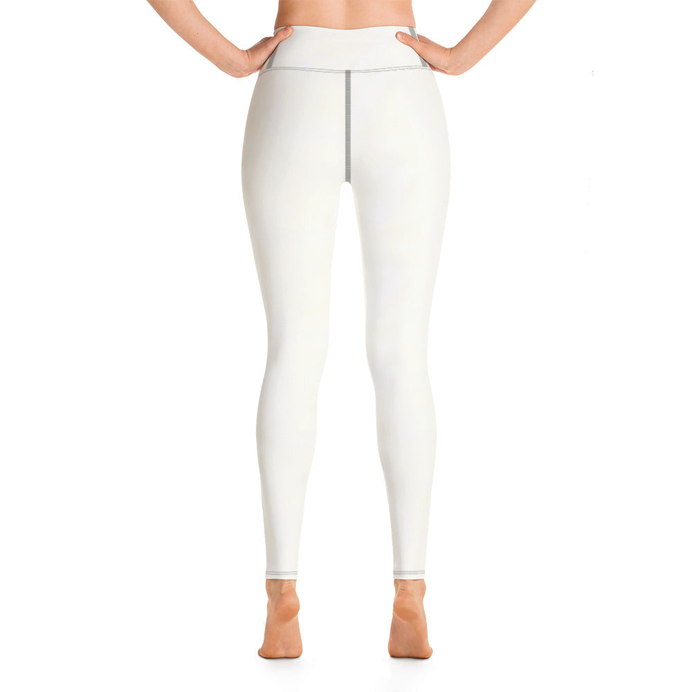 Sweaty Whites Leggings — IronSquared women's leggings, side view