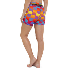Summer Squares 2.0 Yoga Shorts