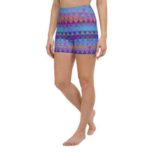 Load image into Gallery viewer, Triangles 2.0 Yoga Shorts