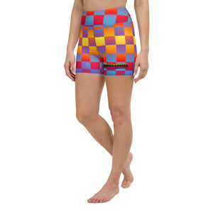 Summer Squares 2.0 Yoga Shorts