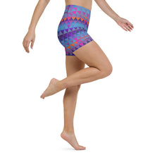 Load image into Gallery viewer, Triangles 2.0 Yoga Shorts