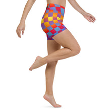 Load image into Gallery viewer, Summer Squares 2.0 Yoga Shorts
