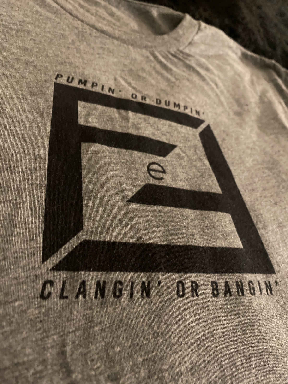 Pumpin' or Dumpin' 3.0 T-Shirt — IronSquared t-shirt, front view