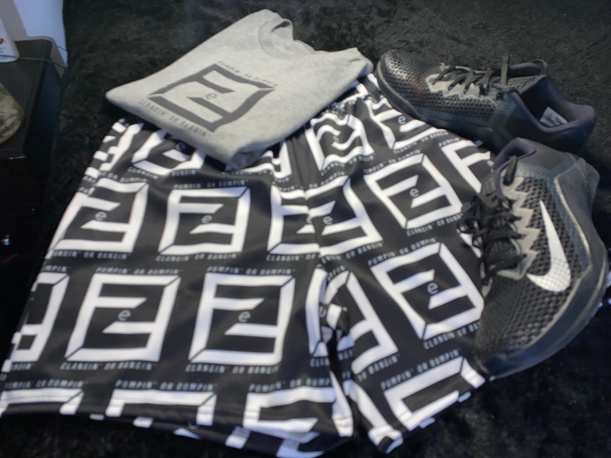 Pumpin' or Dumpin' 3.0 Workout Shorts — IronSquared shorts, front view