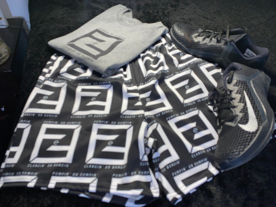 Pumpin' or Dumpin' 3.0 Workout Shorts — IronSquared shorts, front view