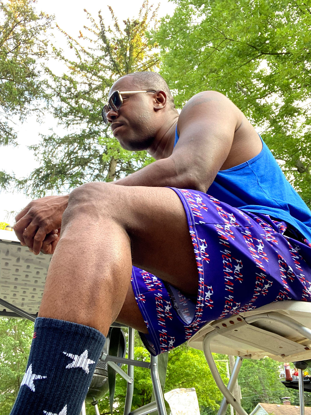 Home Colors — IronSquared apparel, back view