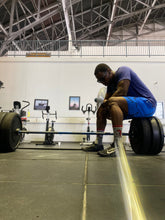 Load image into Gallery viewer, Motivation Blue WOD shorts