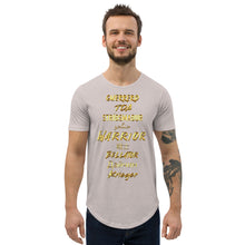 Load image into Gallery viewer, Warrior Men&#39;s Curved Hem T-Shirt