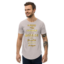 Load image into Gallery viewer, Warrior Men&#39;s Curved Hem T-Shirt
