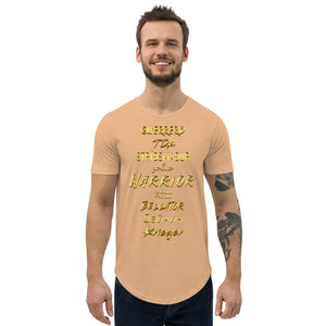 Warrior Men's Curved Hem T-Shirt