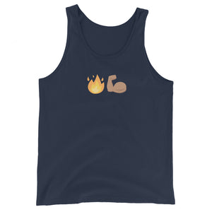 Fire Arms *emoji tank top