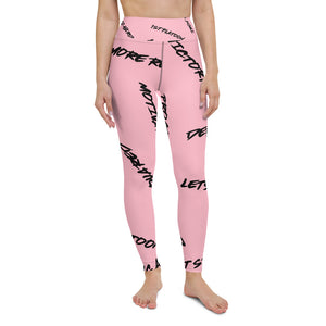 Pink Motivation Leggings