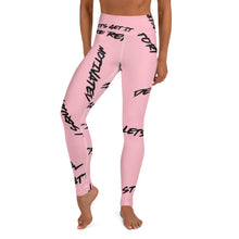 Load image into Gallery viewer, Pink Motivation Leggings