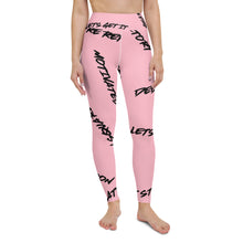 Load image into Gallery viewer, Pink Motivation Leggings