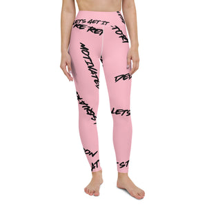Pink Motivation Leggings