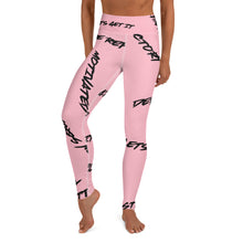 Load image into Gallery viewer, Pink Motivation Leggings