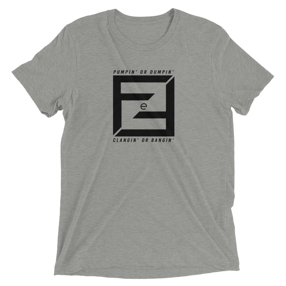 Pumpin' or Dumpin' 3.0 T-Shirt — IronSquared t-shirt, side view