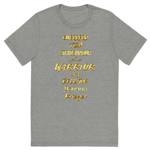 Warrior Gold T-shirt