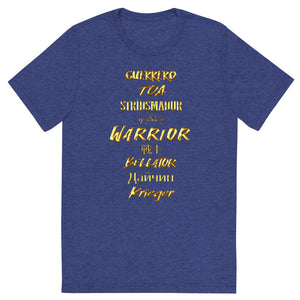 Warrior Gold T-shirt