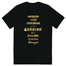 Load image into Gallery viewer, Warrior Gold T-shirt