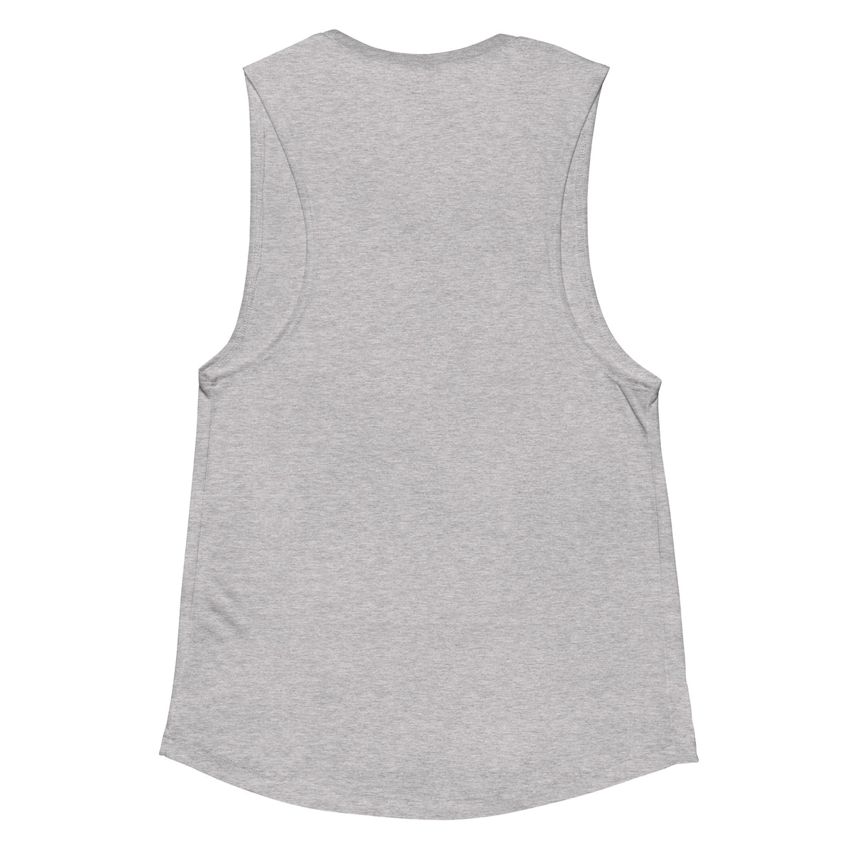 Ladies’ SoGo 2.0 Muscle Tank — IronSquared women's tank top, close-up detail